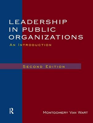 Book cover for Leadership in Public Organizations