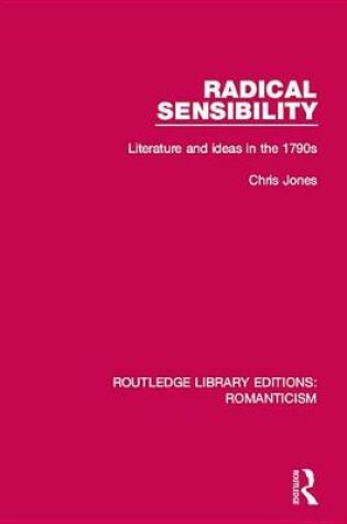 Cover of Radical Sensibility