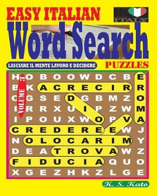 Book cover for EASY ITALIAN Word Search Puzzles. Vol. 3