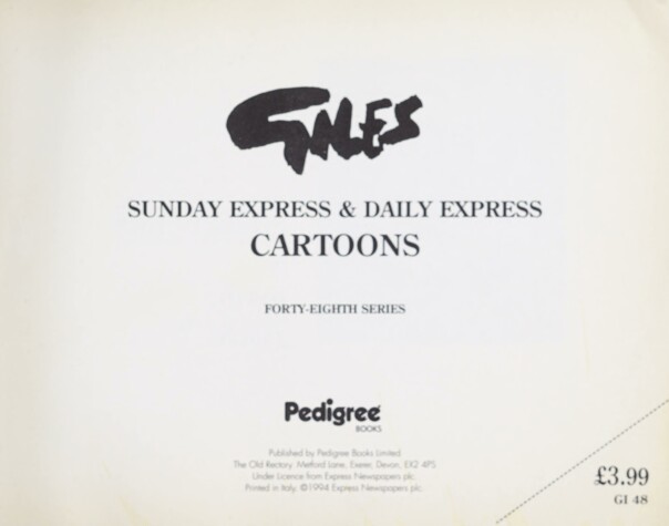 Book cover for Classic Cartoons
