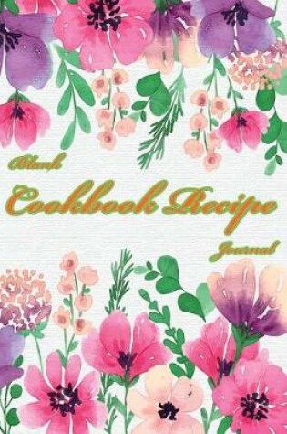 Cover of Blank Cookbook Recipe Journal
