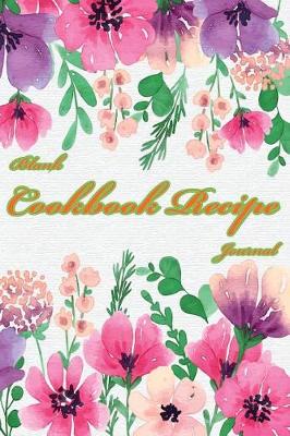 Book cover for Blank Cookbook Recipe Journal