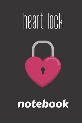 Book cover for heart lock notebook