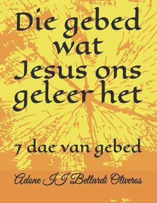 Book cover for Die gebed wat Jesus ons geleer het