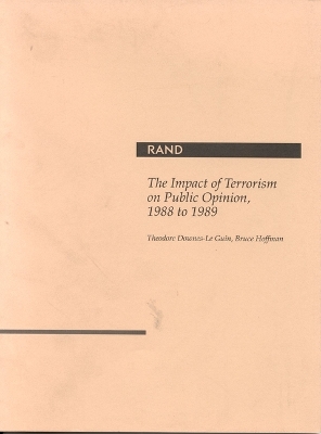 Book cover for The Impact of Terrorism on Public Opinion, 1988 to 1989