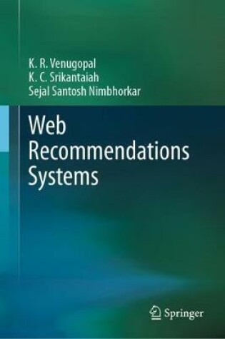 Cover of Web Recommendations Systems