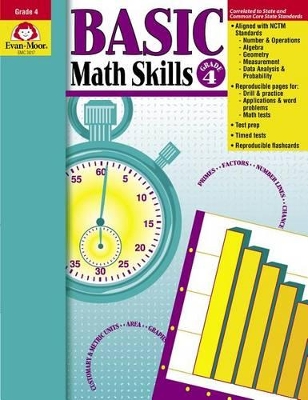 Cover of Basic Math Skills Grade 4