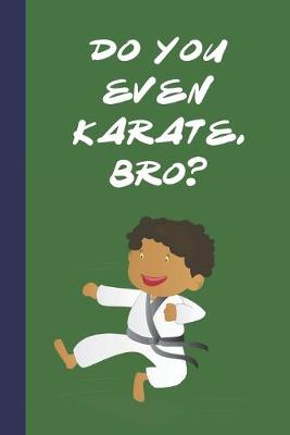 Book cover for Do You Even Karate, Bro?