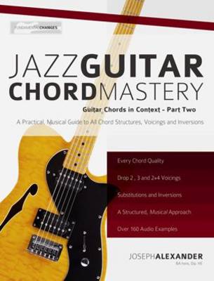 Book cover for Jazz Guitar Chord Mastery