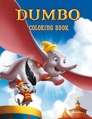 Book cover for Dumbo Coloring Book