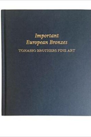 Cover of Important European Bronzes