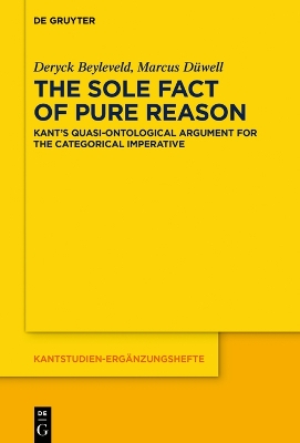 Book cover for The Sole Fact of Pure Reason