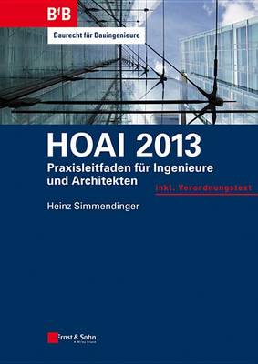Book cover for HOAI 2013