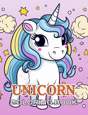 Book cover for Unicorn Coloring Book for Kids