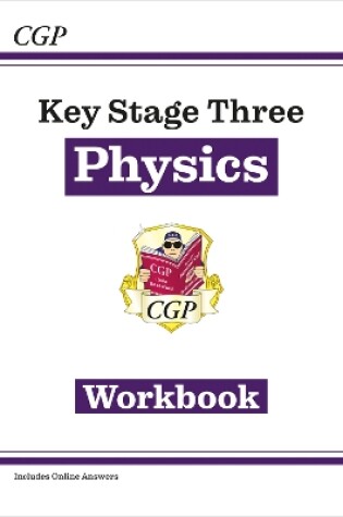 Cover of New KS3 Physics Workbook (includes online answers)