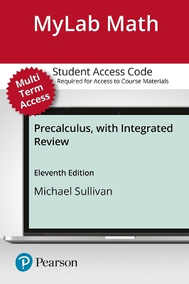 Book cover for Mylab Math with Pearson Etext -- 24-Month Standalone Access Card -- For Precalculus