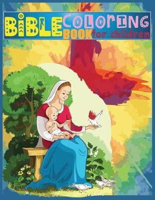 Book cover for Bible Coloring Book for Children