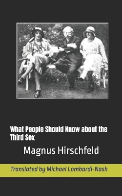 Book cover for What People Should Know about the Third Sex