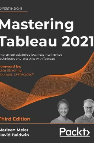 Cover of Mastering Tableau 2021