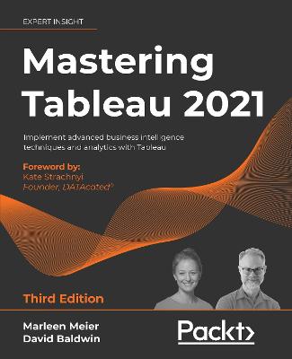 Book cover for Mastering Tableau 2021