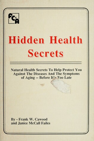 Cover of Hidden Health Secrets