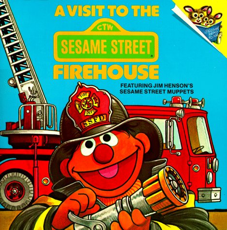 Book cover for Sesst-Visit to Sesame St Firehouse#