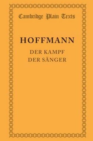 Cover of Der Kampf der Sänger