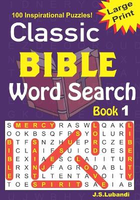 Book cover for Classic BIBLE Word Search Book