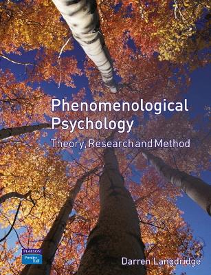 Book cover for Phenomenological Psychology