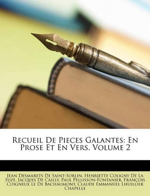 Book cover for Recueil de Pieces Galantes