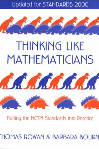 Cover of Thinking Like Mathematicians