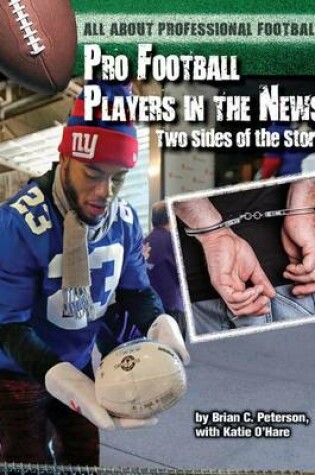 Cover of Pro Football Players in the News