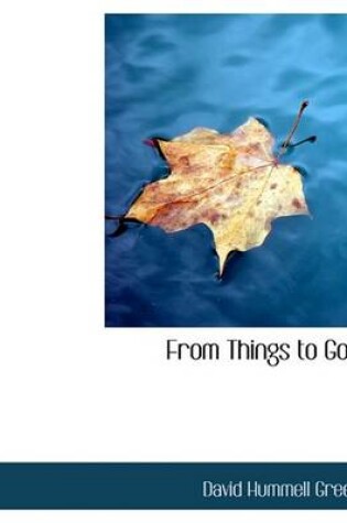 Cover of From Things to God