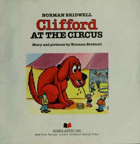 Book cover for Clifford at the Circus