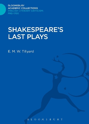 Cover of Shakespeare's Last Plays