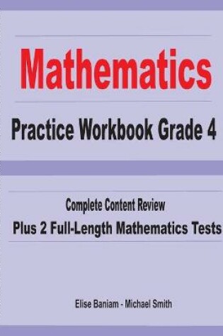 Cover of Mathematics Practice Workbook Grade 4