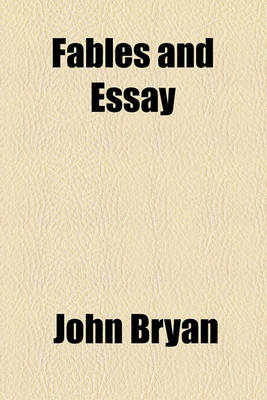Book cover for Fables and Essay
