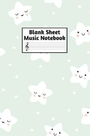 Cover of Blank Sheet Music Notebook