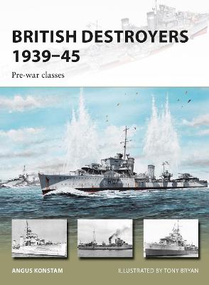 Book cover for British Destroyers 1939-45