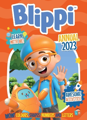 Book cover for Blippi Official Annual 2023