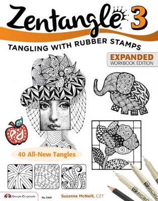 Book cover for Zentangle 3, Expanded Workbook Edition