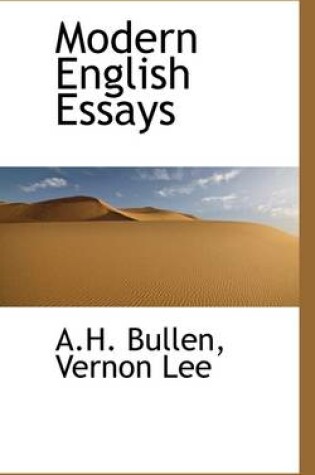 Cover of Modern English Essays
