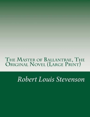 Book cover for The Master of Ballantrae, the Original Novel