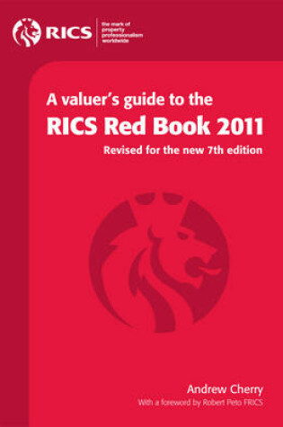 Cover of A Valuer's Guide to the RICS Red Book