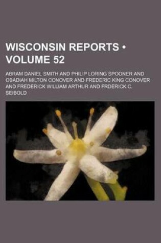 Cover of Wisconsin Reports (Volume 52)