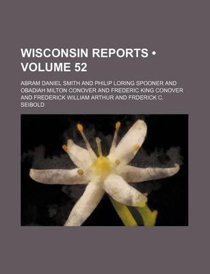 Book cover for Wisconsin Reports (Volume 52)