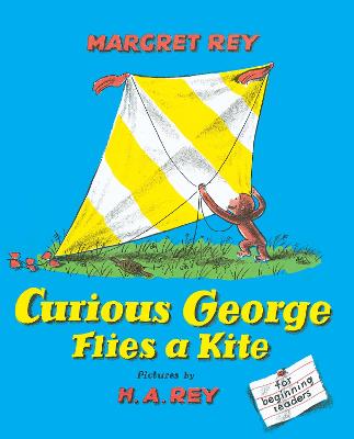 Book cover for Curious George Flies a Kite