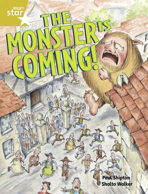Book cover for Rigby Star Guided 2/P3 Gold Level: The Monster is Coming 6PK Framework Edition