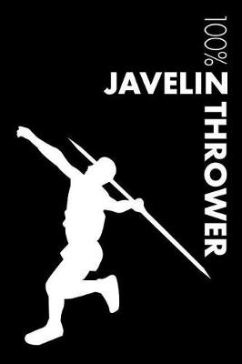 Book cover for Javelin Thrower Notebook