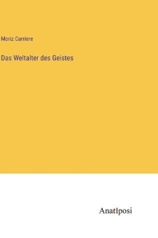 Cover of Das Weltalter des Geistes